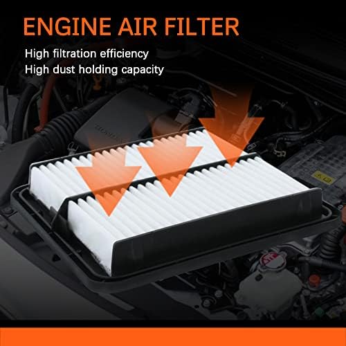 Zračni filter, filter zraka motora Kompatibilan je s Subaru impreza, naslijeđe, Outback, WRX, Forester,