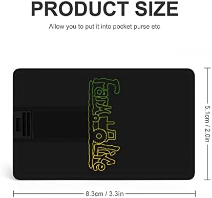 Farm Life Tractr USB Memory Stick Business Flash-pogonje Kartica za kreditnu karticu Oblik banke
