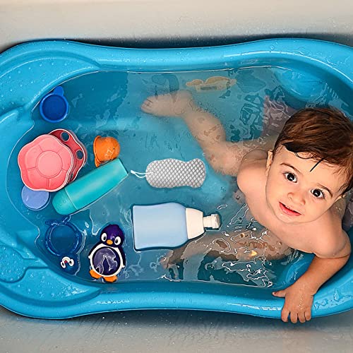Solustre Toddler PlaySet ultra mekano piling spužva 2pcs Baby Bath spužva za tijelo za otvaranje