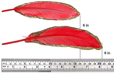 20 kom zlatne/srebrne Gusje perje perja DIY perje za izradu nakita šljive zanati dekoracija šešira
