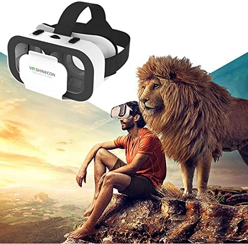 VR digitalne naočare sa gamepadom, 3D naočare za virtuelnu stvarnost, sa ogromnim ekranom bioskopski