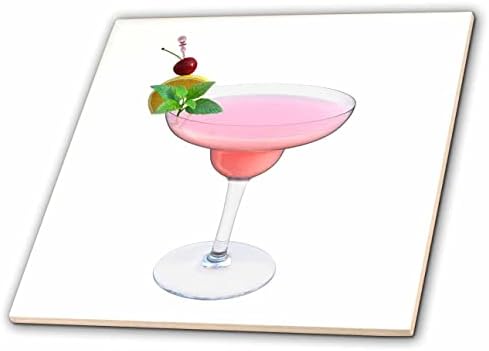 3drose Boehm Graphics Drinks-a Pink Lady alkoholno piće-Tiles