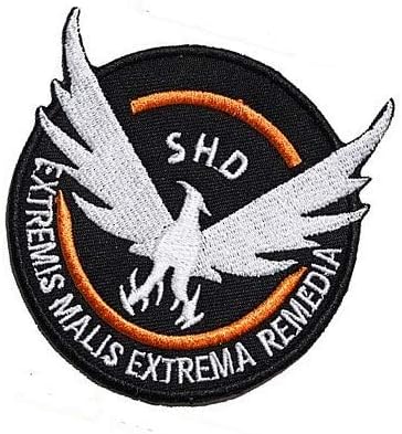 Tom Clancyjev agent za diviziju SHD Logo Vojne kuke taktike MORALE vezeni zakrpa +
