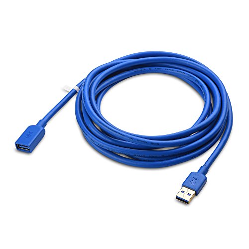 Kabel je dugotrajan USB do USB produženog kabla 10 ft u plavoj boji za web kameru, VR slušalice, štampač, tvrdi disk i još 10 stopa