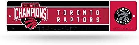 Rico Industries NBA Toronto Raptors 16-inčni plastični ulični potpis Dekor16-inčni plastični ulični potpisaonik