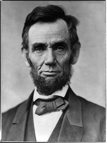 Fotografija Abrahama Linkolna - istorijsko umetničko delo iz 1863. godine - - sjaj