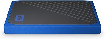 WD 2TB moj pasoš Go SSD Cobalt Prijenosni vanjski prostor, USB 3.0-WDBMCG0020BBT-WESN