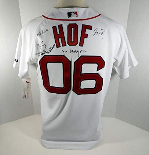 Boston Red Sox Morgan Williams Roberts Remy Scott potpisana replika Bijeli dres - Igra Polovni MLB