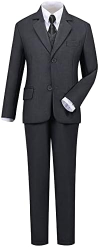 Yanlu Boy Tuxedos toddler Svečana odijela Set dječijih plavih crnih Slim Fit odijela za vjenčanja