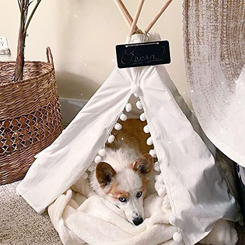 little dove pet Teepee House Fold Away namještaj za šator za kućne ljubimce krevet za mačke sa jastukom