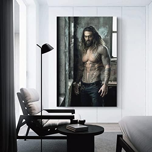 BLUDUG Jason Momoa, američki glumac Cool seksi portret art Poster platno slika zid Art Poster