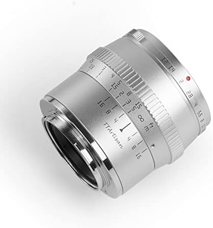 Ttartisan 50mm F1. 2 APS-C kamere objektiv ručni fokus MF kompatibilan sa Canon M Mount M1 M2 M3 M5