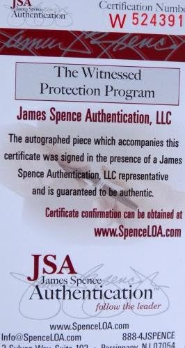 Michael Crabtree potpisao je San Francisco 49ers Bijeli dres JSA - autogramirani NFL dresovi
