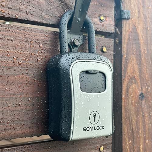 Iron Lock® - Ključ za zaključavanje tastera prenosiv i zid montiran sa uklonjivom kopčom na vanjskoj