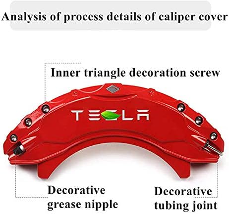 TESLA Tesla model 3 kočione čeljusti modifikovana dodatna oprema dekoracija za točkove od 18 inča