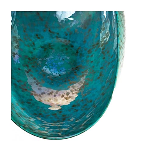 Murano Glass Bowl za kućni dekor, autentična izrađena u Italiji staklena umjetnička djela, ručno izrađeni staklo,