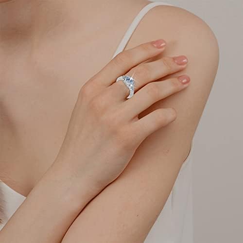 Žene Obećani prstenovi ličnosti Indeks ličnosti Zirkon zaručni prstenovi za žene Modni lagani luksuzni vjenčani