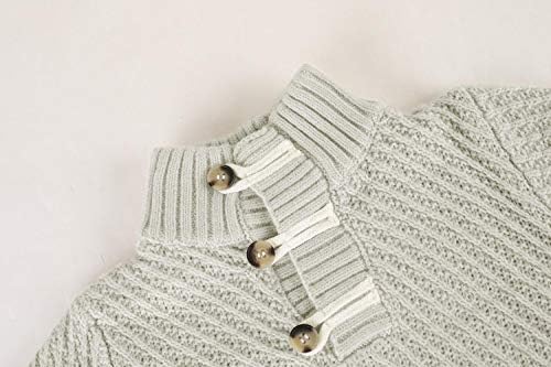 BBALZKO TODDLER BOYS kabelski pleteni džemper Dječji pulover Dugim rukavima dugim rukavima Turtleneck Dukseri