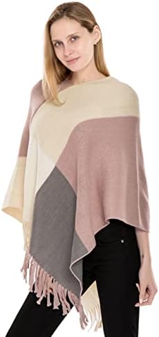 Rukavi za pokrivanje za žene Dressy Womens spajanje pulover džemper ogrtač Tassels šalovi & amp; Lace