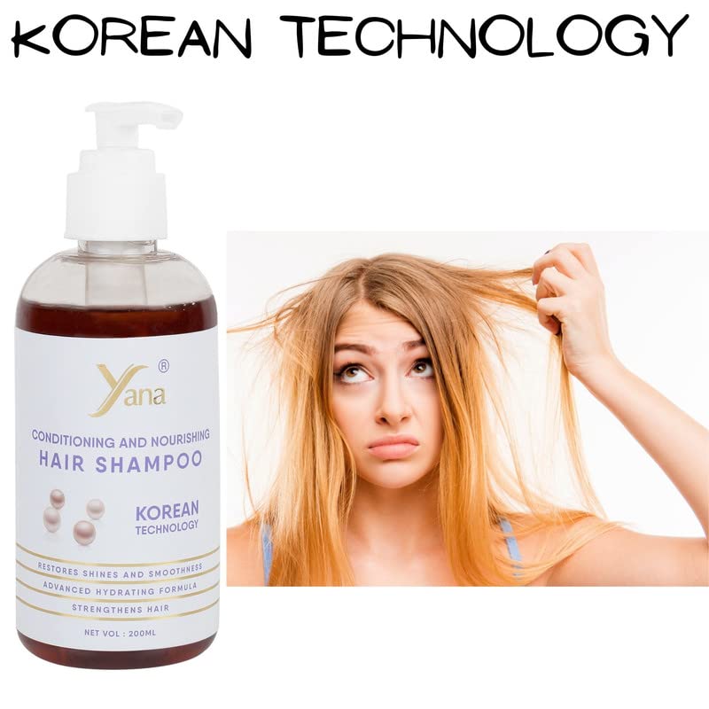 Yana šampon za kosu s korejskim tehnologijom šampon za kosu za muškarce ayurvedic