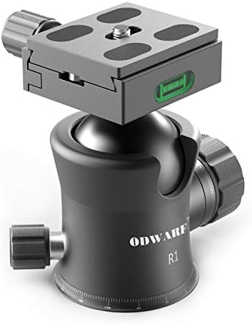 Odwarf R1 39.7lbs CNC Professional Premium metalna kamera za prigušivanje s stativom Šipke sa 1/4 brzim