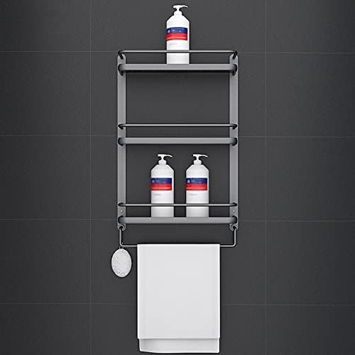 Furuiwufeng Organizator kupaonica Stalak za kupaonicu, zidni šampon za skladištenje tri sloja Košarica Kupatilo