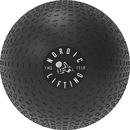 Nordic Lifting Slam Ball 15 lb paket sa zidnom loptom 10 lb