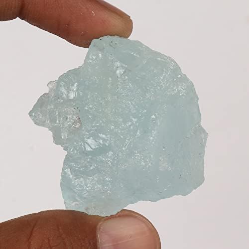 Gemhub 187.05 CT Prirodni grubi Aqua Sky Aquamarine Lood Gemstone za tumb, kabiranje, kristalno ozdravljenje,