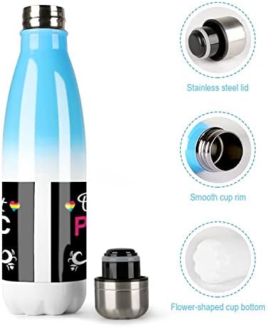 Nemojte paničariti panseksualni LGBT ponos 17oz sportski boca za vodu od nehrđajućeg čelika za vakuum izolirana