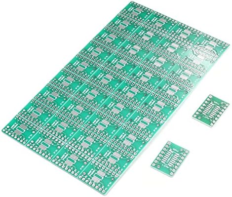 Fielect 50pcs dvostrana PCB ploča SOP16 16P 1.27/ SSOP16 16P 0.65 to DIP Adapter PCB ploča SMD konverter