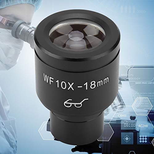 Salutuy sočivo okulara, interfejs 23,2 mm izdržljiv dodatak za mikroskop kompaktno uvećanje 10x za biološku
