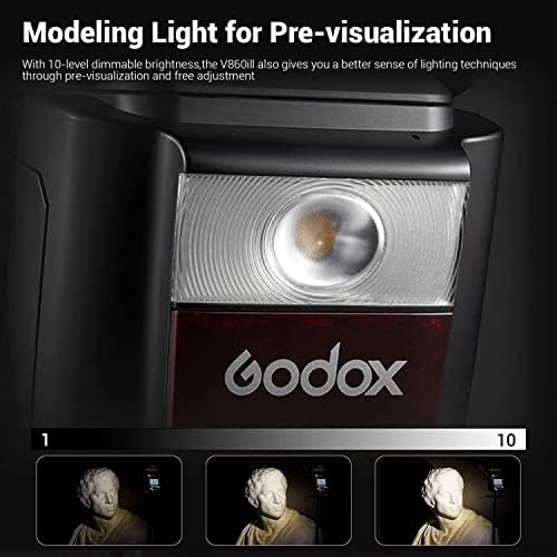 Godox V860iii-C Blic kamere i Godox XProII-C blic za Canon kameru,2.4 G HSS 1/8000s,480 Blica