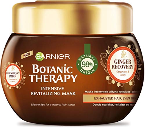 Garnier botanička terapija intenzivna revitalizirajuća maska ​​za umorna i tanka kože od đumbira i meda 300
