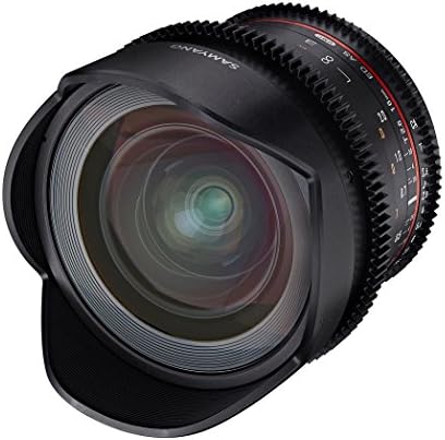Samyang 16 mm T2.6 VDSLR ručni fokus Video objektiv za Micro četiri trećine-Crni