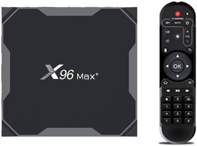 X96 MAX Plus Smart TV Box Amlogic S905X3 Android 9.0 quad core 4G 32G 2.4G / 5G Dual WiFi BT4.0 4K HDR