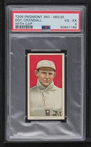 1909 T206 Cap Doc Crandall New York Giants PSA PSA 4.00 Giants