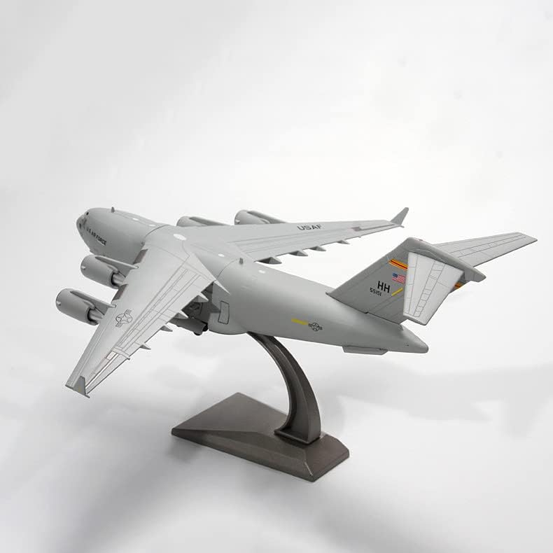 DAGIJIRD 1: 200 Legura SAD C-17 model transportnog aviona model aviona simulacija Vazdušni vojni Model sa postoljem