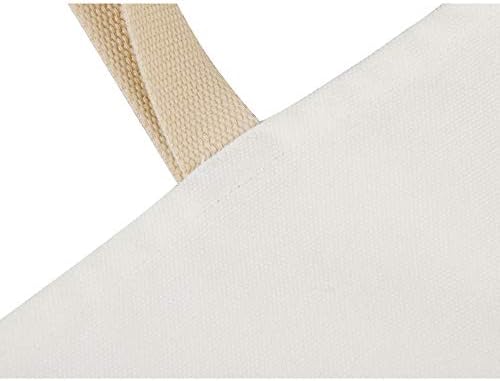 CALCA 4kom 14.8 x 17 Platnena torba bijele Sublimacijske prazne platnene torbe