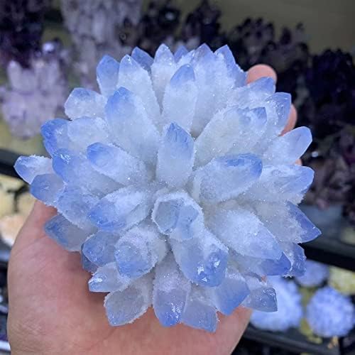 WGPHD Meditacija Početna Sky Blue Phantom Kvarcni kristalni klaster mineralni iscjeljivanje duhovnog energije