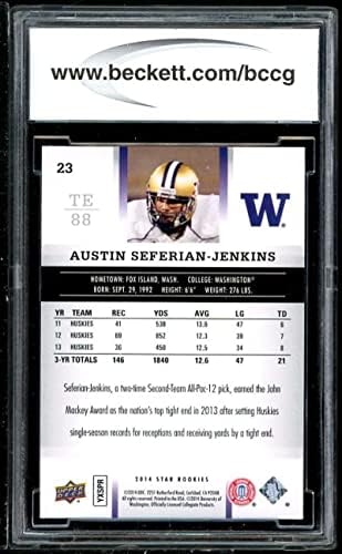 A. Seferian-Jenkins 2014 Ud Star Rookies 23 BGS BCCG 10