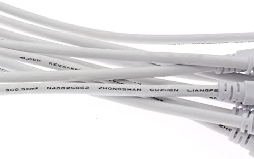 LED svjetlosni kabel T5 / T8 produžni kabel 11,8 inča 3-pinski dodatni kabl za napajanje za integrisanu LED lampicu