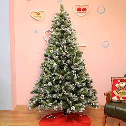 Indyah Božićne noge zasađeno božićno drvce, umjetno božićno drvce sa borovom konusom, kućno božićno