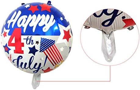 Binabc Happy 4. jula Baloni, američki zastava Patriotski baloni, Dnevni dan nezavisnosti Mmajskog