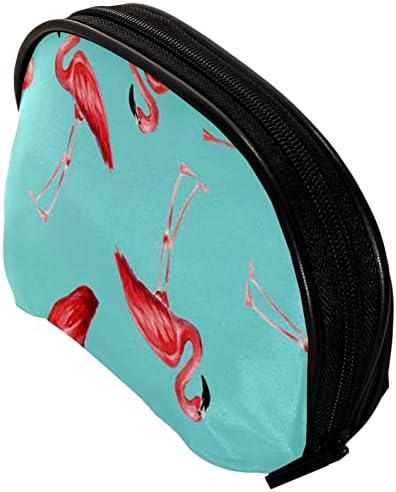Tbouobt kozmetička torba za žene, vreće za šminkeone toaletne torbice Putni poklon, crvena flamingos