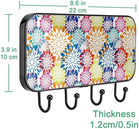 Lyetny ručnik držač za ručnik za ručnik u kupaonici Dekor ogrtač ogrtač odjeća šareno cvjetno uzorak ručnik