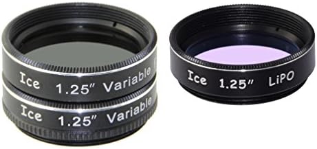 Ice 1,25 Teleskopski filter set varijabli Polarizacijski mjesec polarizer i lipo Broadlagano