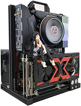 DIY Creative mini Computer Case Open all-Aluminium Gaming Case ATX/MATX / ITX matična ploča vodeno hlađena