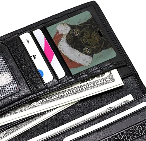 Santa Pug Credit Bank kartica USB Flash diskovi Prijenosni memorijski stick tipka za pohranu 64g