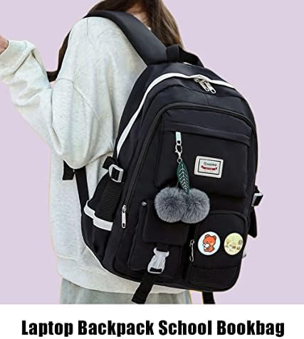 OOPIKLE laptop ruksak za putni ruksak - velika torba za knjige, slatka torba za laptop protiv krađe 15,6 inča,