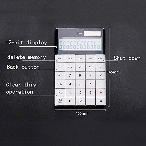 MJWDP kalkulator tanki solarni kalkulator napajanja za home uredski desktop kalkulator LCD displej Poslovni